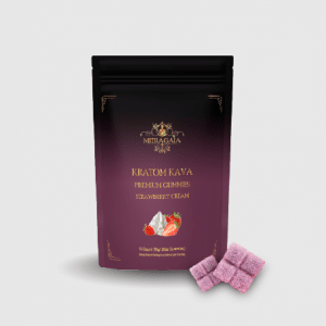 Strawberry Cream - Kratom Kava Gummies